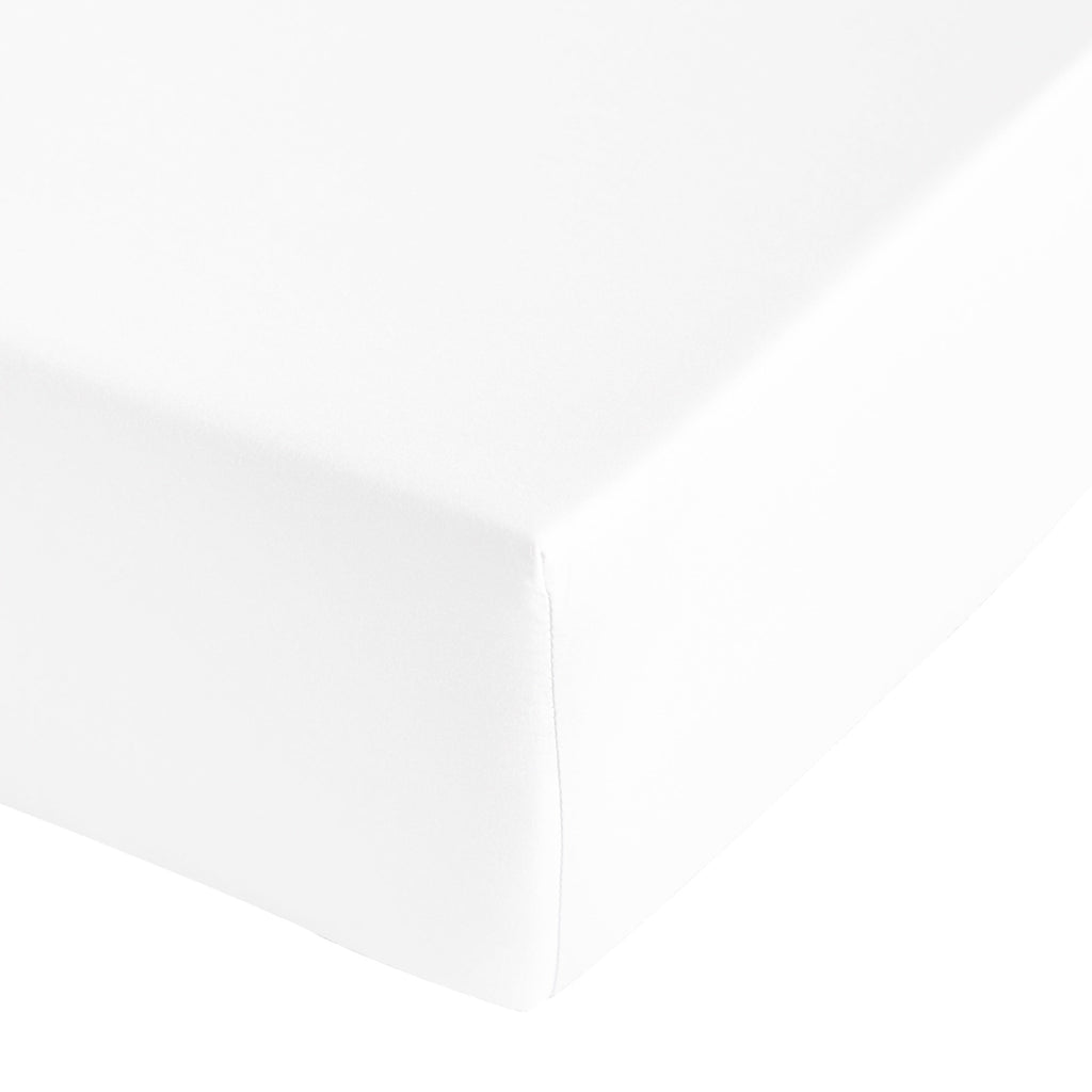 Drap Housse Alexane - 100% Satin De Coton - Blanc