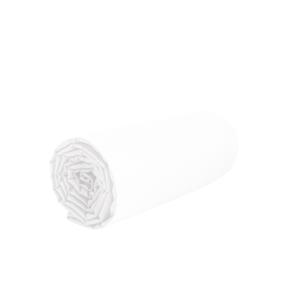 Drap Housse Alexane - 100% Satin De Coton - Blanc