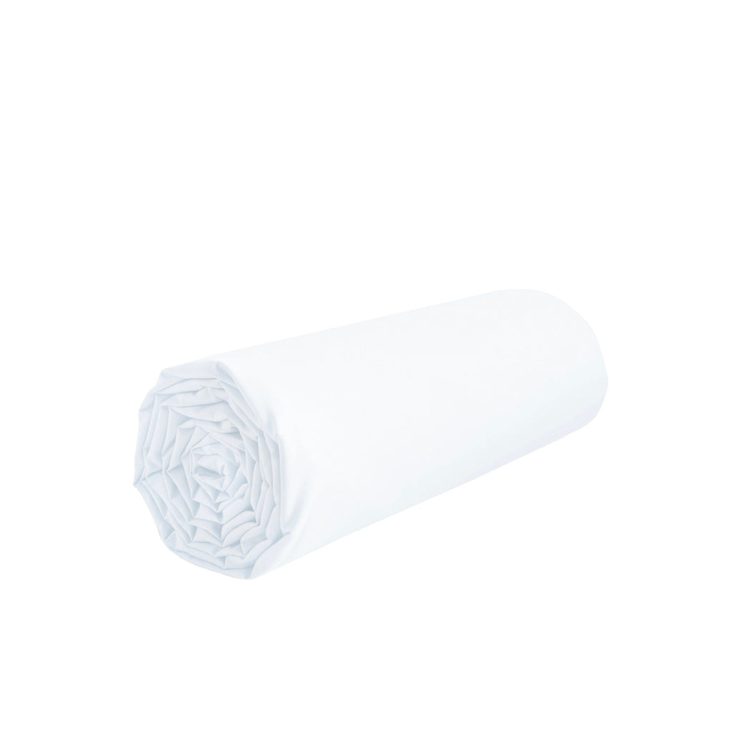 Drap Housse Amance - Percale De Coton - Blanc