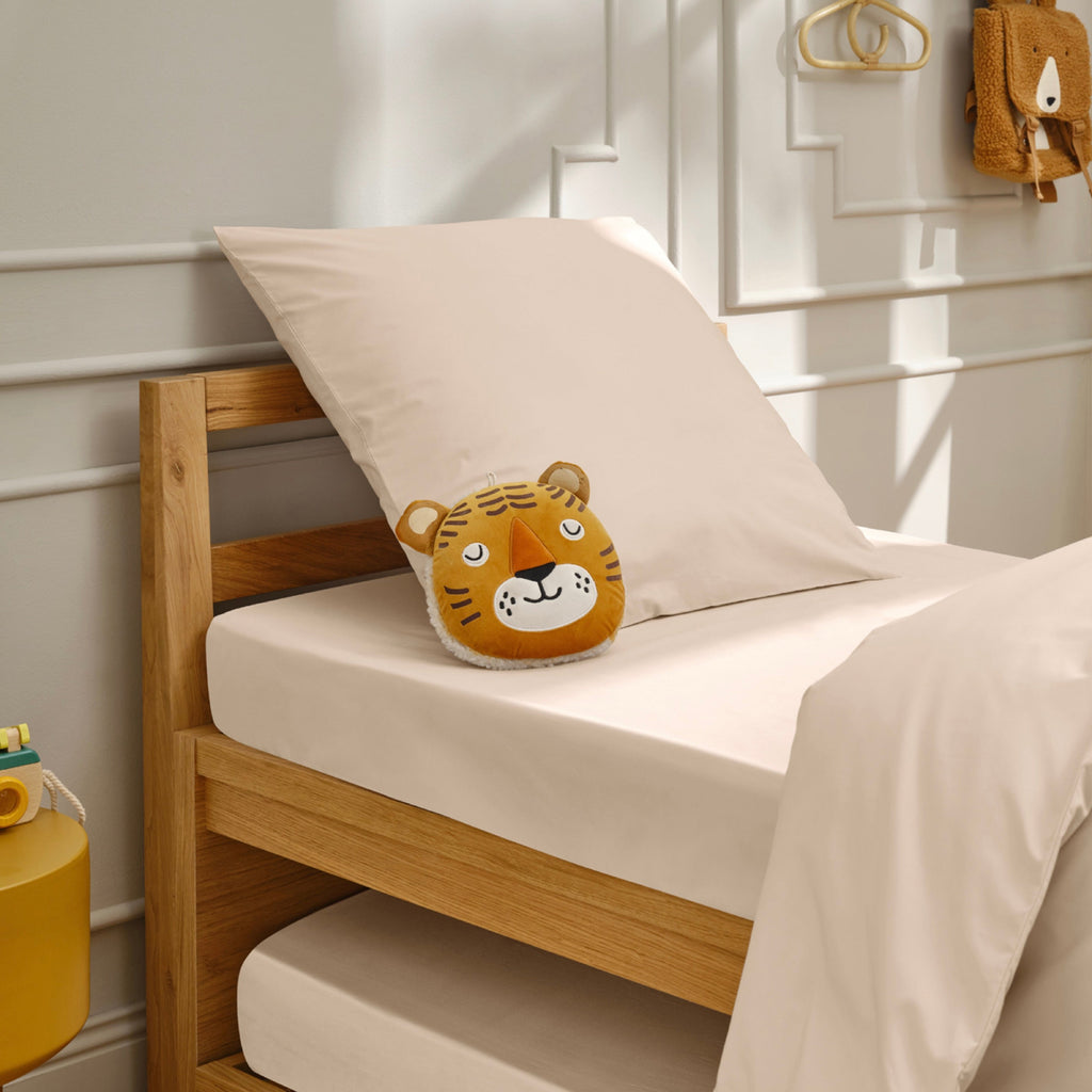 Drap Housse Amance - Percale De Coton - Ivoire