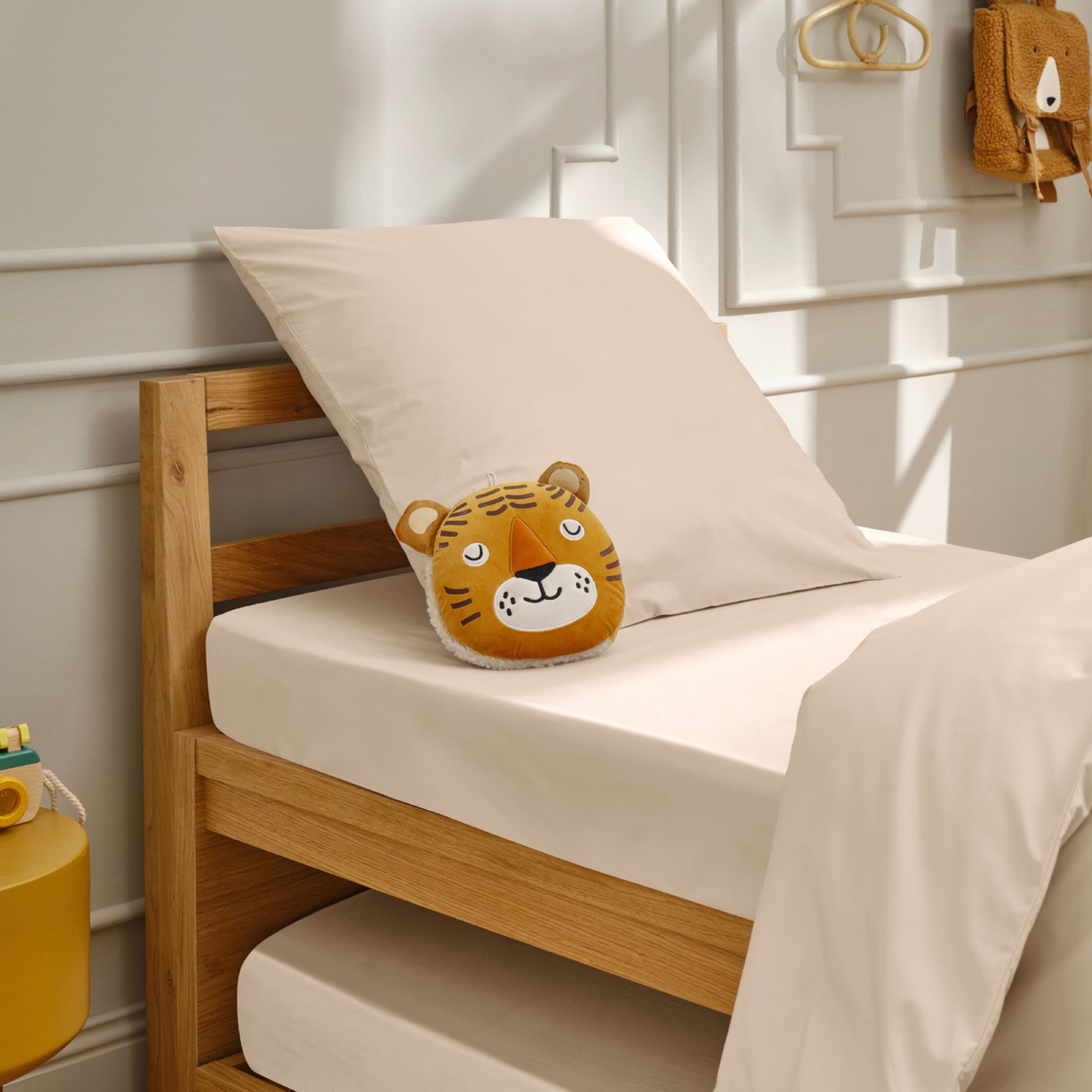 Drap Housse Amance - Percale De Coton - Ivoire