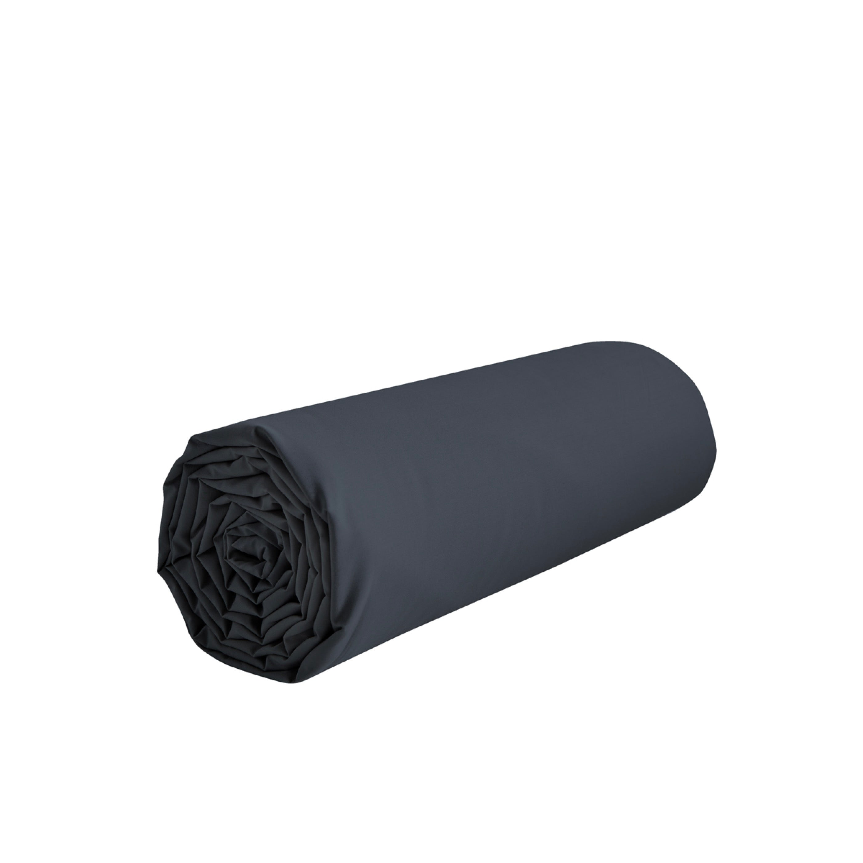 Drap Housse Amance - Percale De Coton - Noir