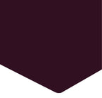 Drap Housse Satin - Bonnet 30cm ou 40cm - Aubergine - Perle De Coton - The Bradery