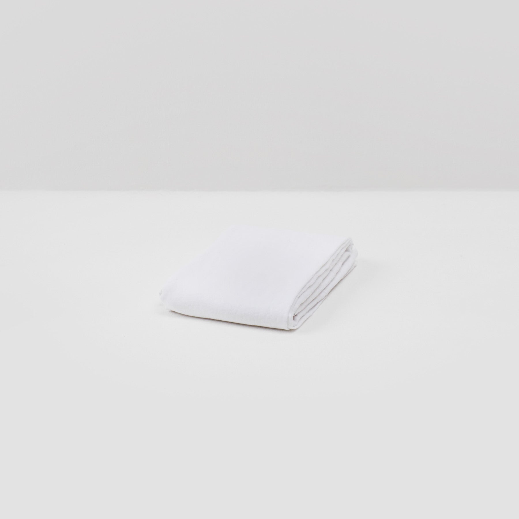 Drap Plat En Lin Lavé - Blanc - MOST - The Bradery