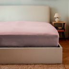 Lot De 2 Taies D'Oreiller - Percale De Coton - Rose