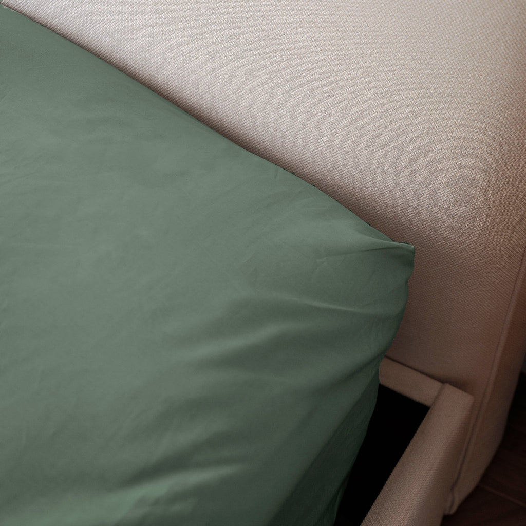 Housse De Couette Percale De Coton - Vert