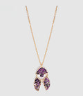 Lsonge - Collier Scarabée Khépri Xs Purple - Femme