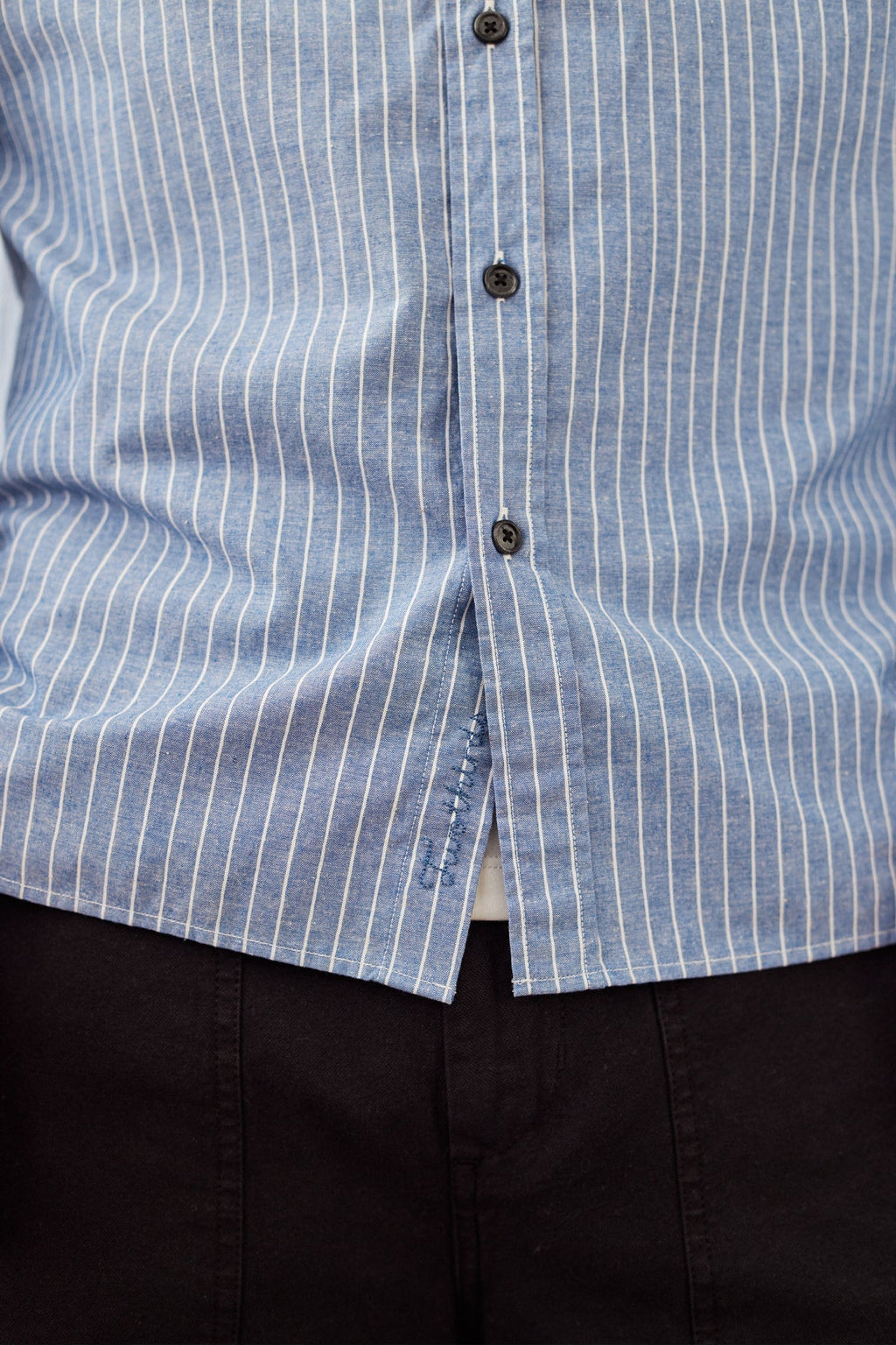 Chemise Ducos - Rayures Bleues - Homme