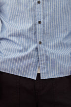 Chemise Ducos - Rayures Bleues - Homme