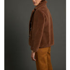 Duffle-Coat Court Fausse Fourrure - Marron - Femme VESTES ET MANTEAUX Cyrillus