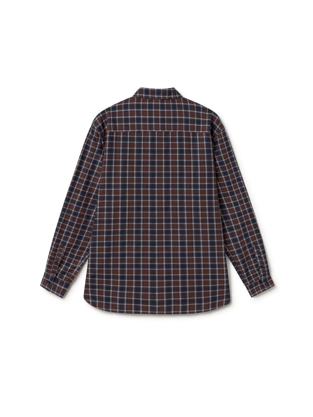 Chemise Dundalk - Marine & Marron - Homme