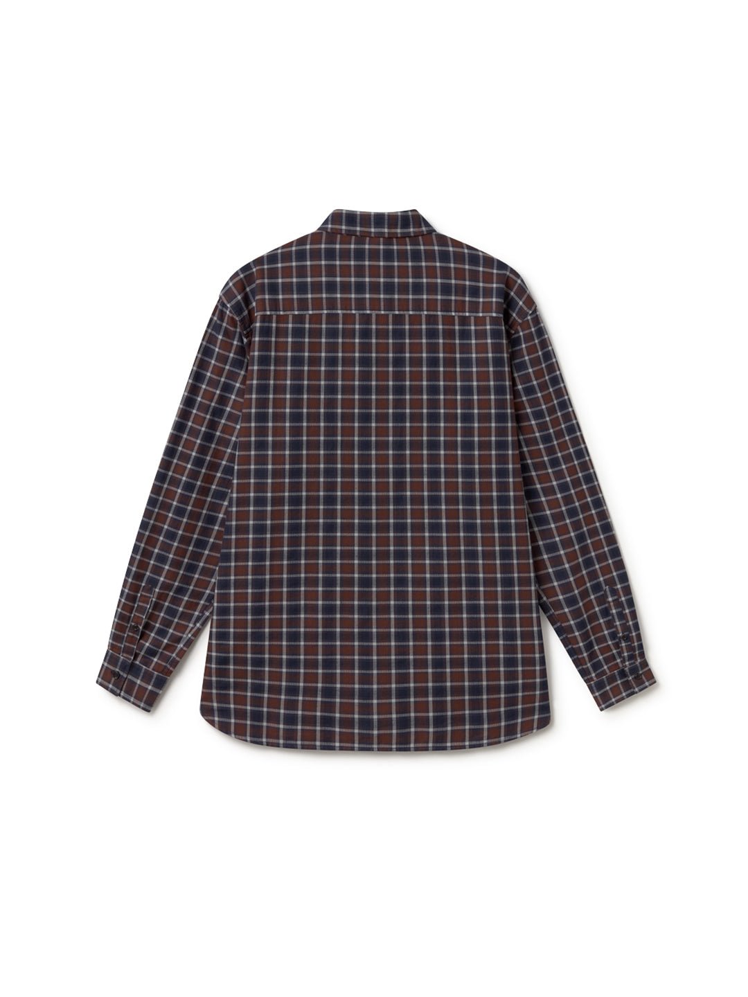 Chemise Dundalk - Marine & Marron - Homme