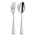 Dunes - Set 2 Couverts De Service - Acier Inoxydable - Inox
