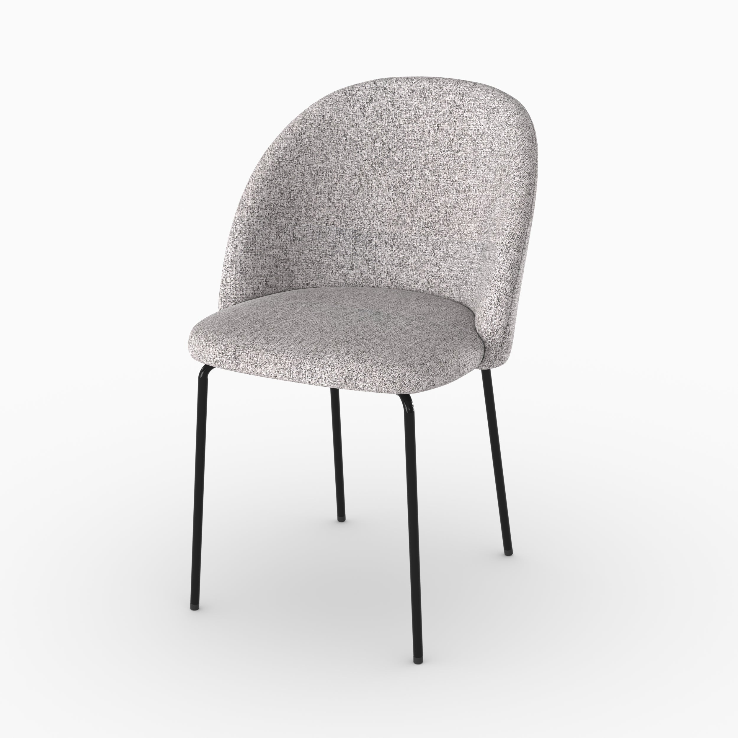 Lot De 2 Chaises Karl - Gris