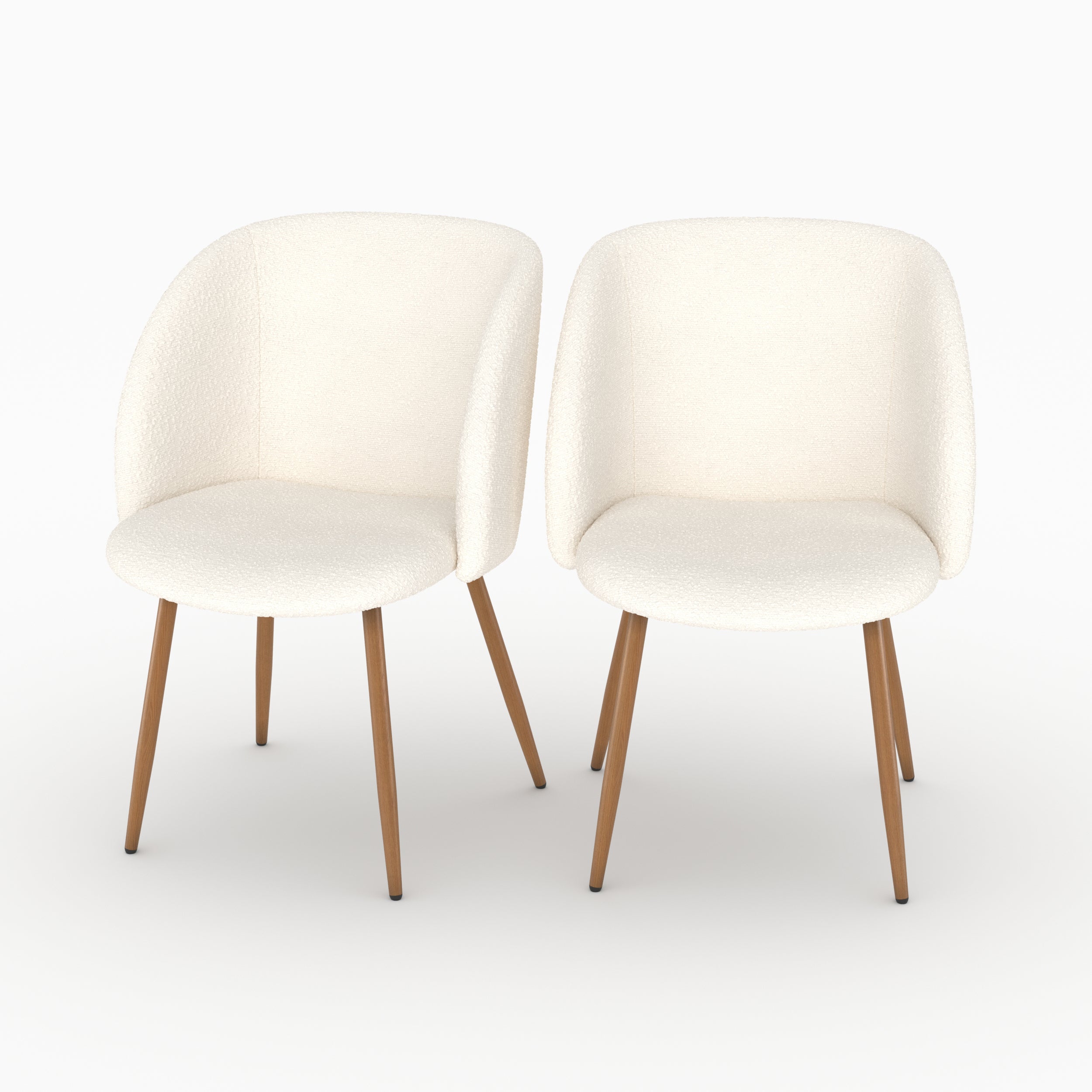 Lot De 2 Chaises Swan - Beige