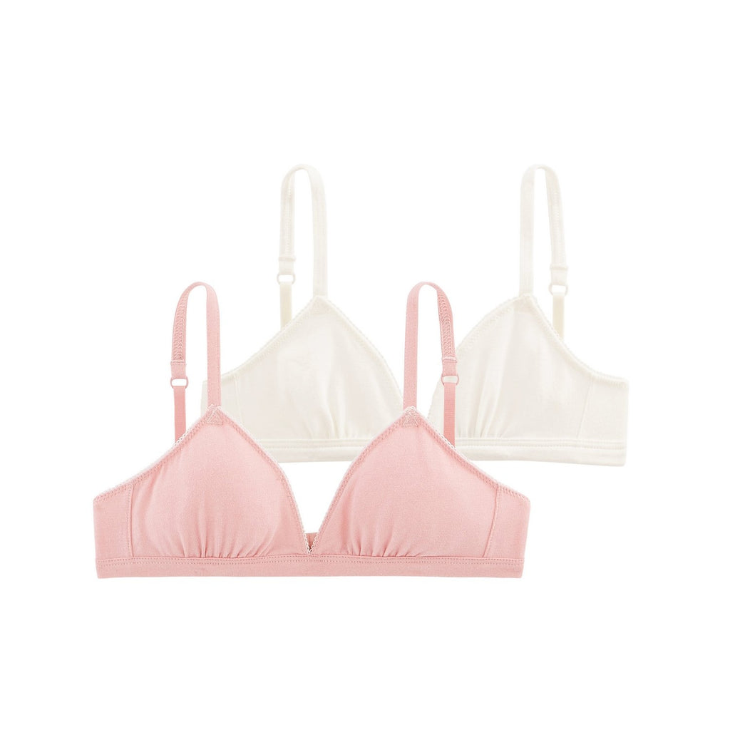 Duo De Soutien-Gorge Fille - Enfant Fille - Petit Bateau - The Bradery