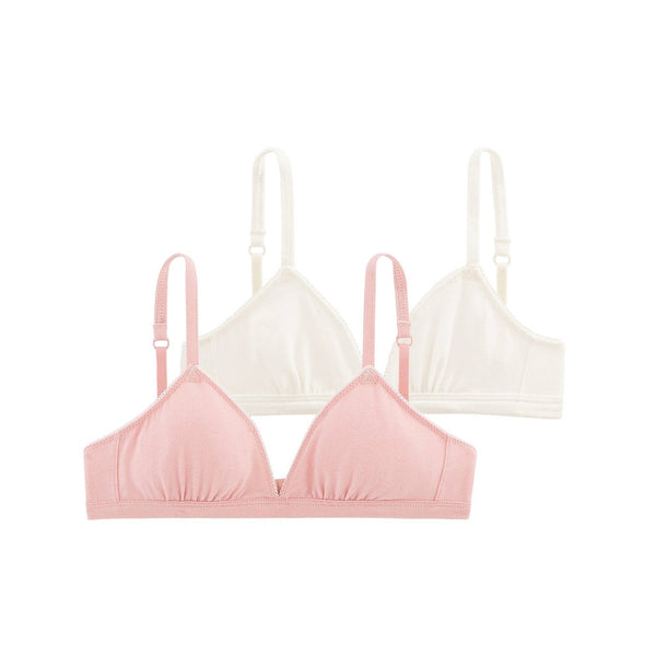 Duo De Soutien-Gorge Fille - Enfant Fille - Petit Bateau - The Bradery