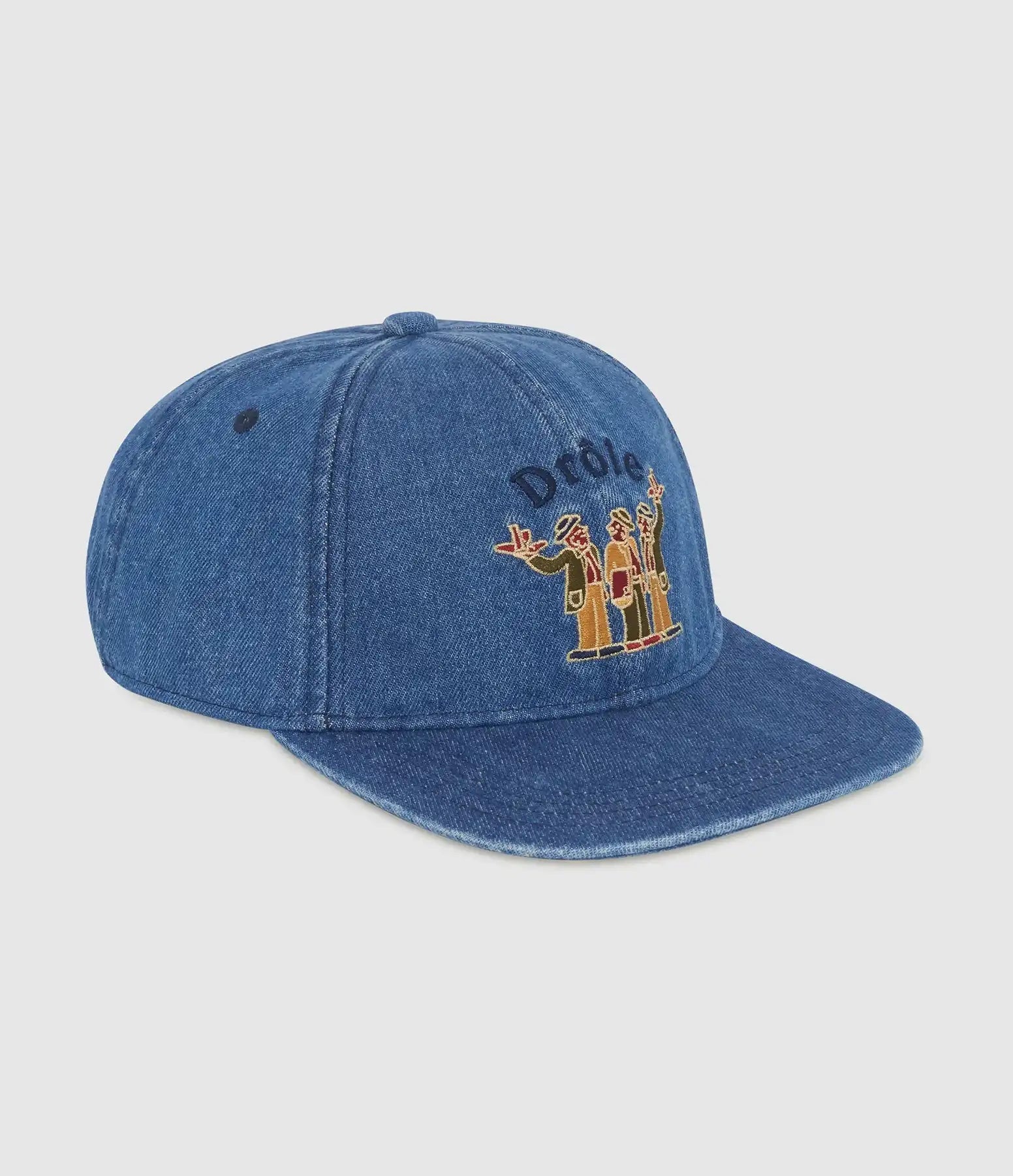 Drôle De Monsieur - Casquette Crillon Stone Wash - Mixte