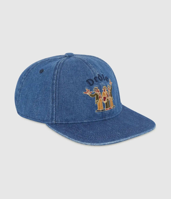 Drôle De Monsieur - Casquette Crillon Stone Wash - Mixte