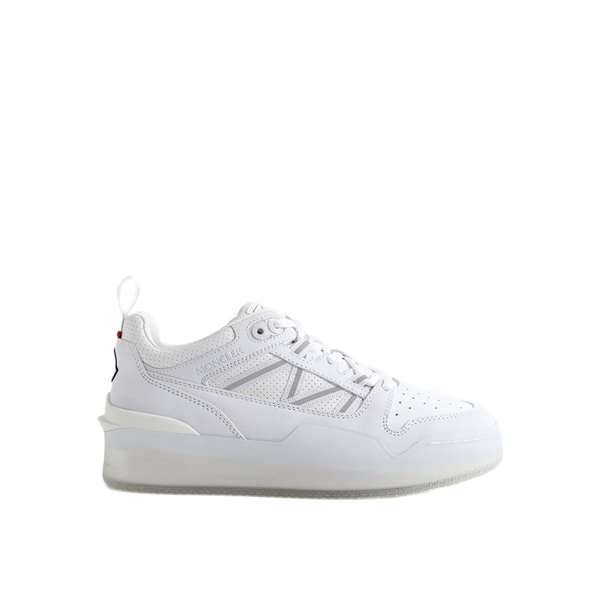 Baskets Moncler Pivot Low-Top - White - Femme