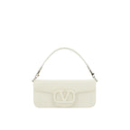 Valentino Garavani Locò Shoulder Bag - White - Femme
