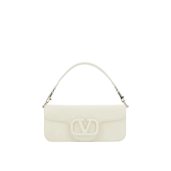 Valentino Garavani Locò Shoulder Bag - White - Femme