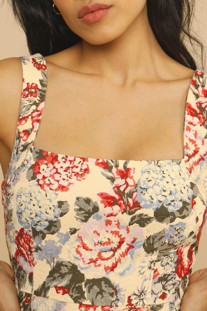 Amalia Dress - Ecru