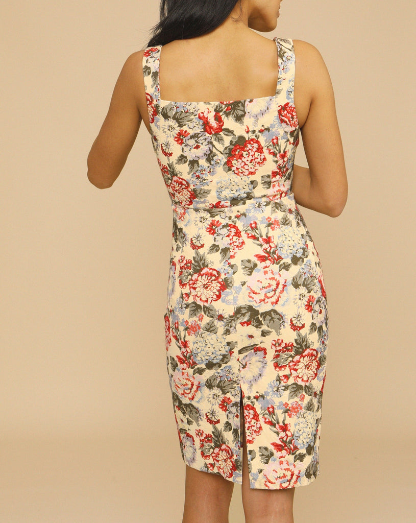 Amalia Dress - Ecru