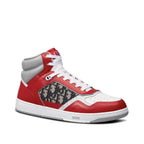 Baskets Dior Oblique High-Top - Red - Homme