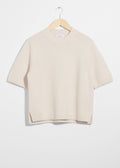 T-Shirt Es Ines Cashmeremix - Blanc