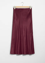 Jupe Es Alfrida Slip Skirt - Rouge