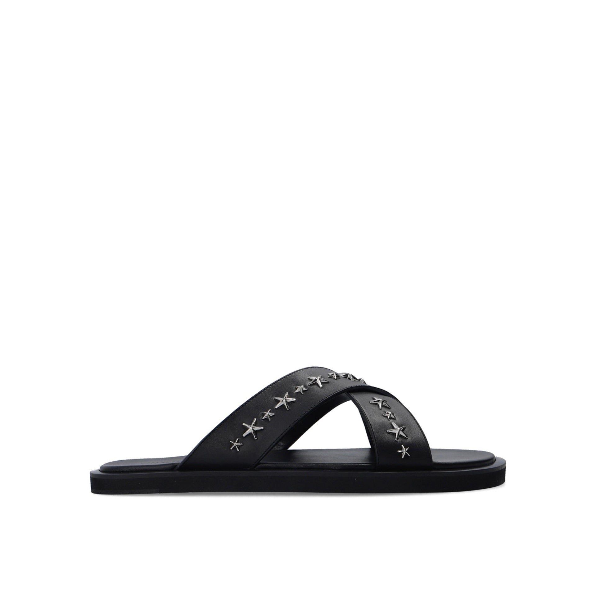 Sandales - Jimmy Choo Palmo Leather - Black