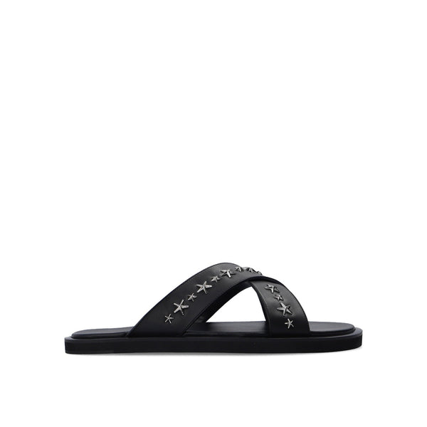 Sandales - Jimmy Choo Palmo Leather - Black