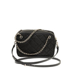 Prada - Sac Bandoulière Quilted Medium - Femme - Black