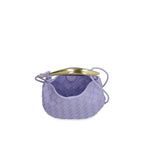 Bottega Veneta Mini Sardine Leather Crossbody Bag - Lilac - Femme