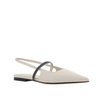 Ballerines Brunello Cucinelli Slingback - Cream - Femme