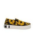 Baskets Marni Printed Slip On - Black - Femme
