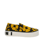 Baskets Marni Printed Slip On - Black - Femme