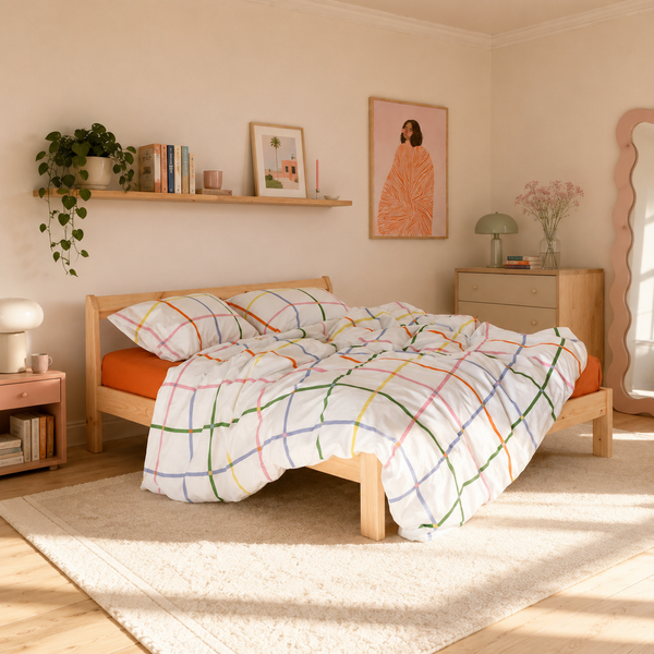 Housse De Couette Color Lines - Multicolore