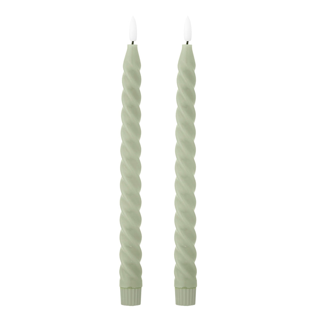 Ponza - Bougie Led - Vert - Paraffine