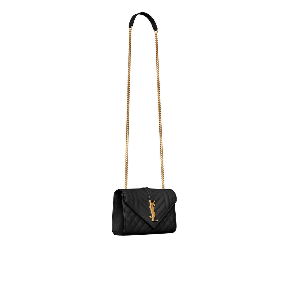 Saint Laurent - Sac Envelope Small - Femme - Black