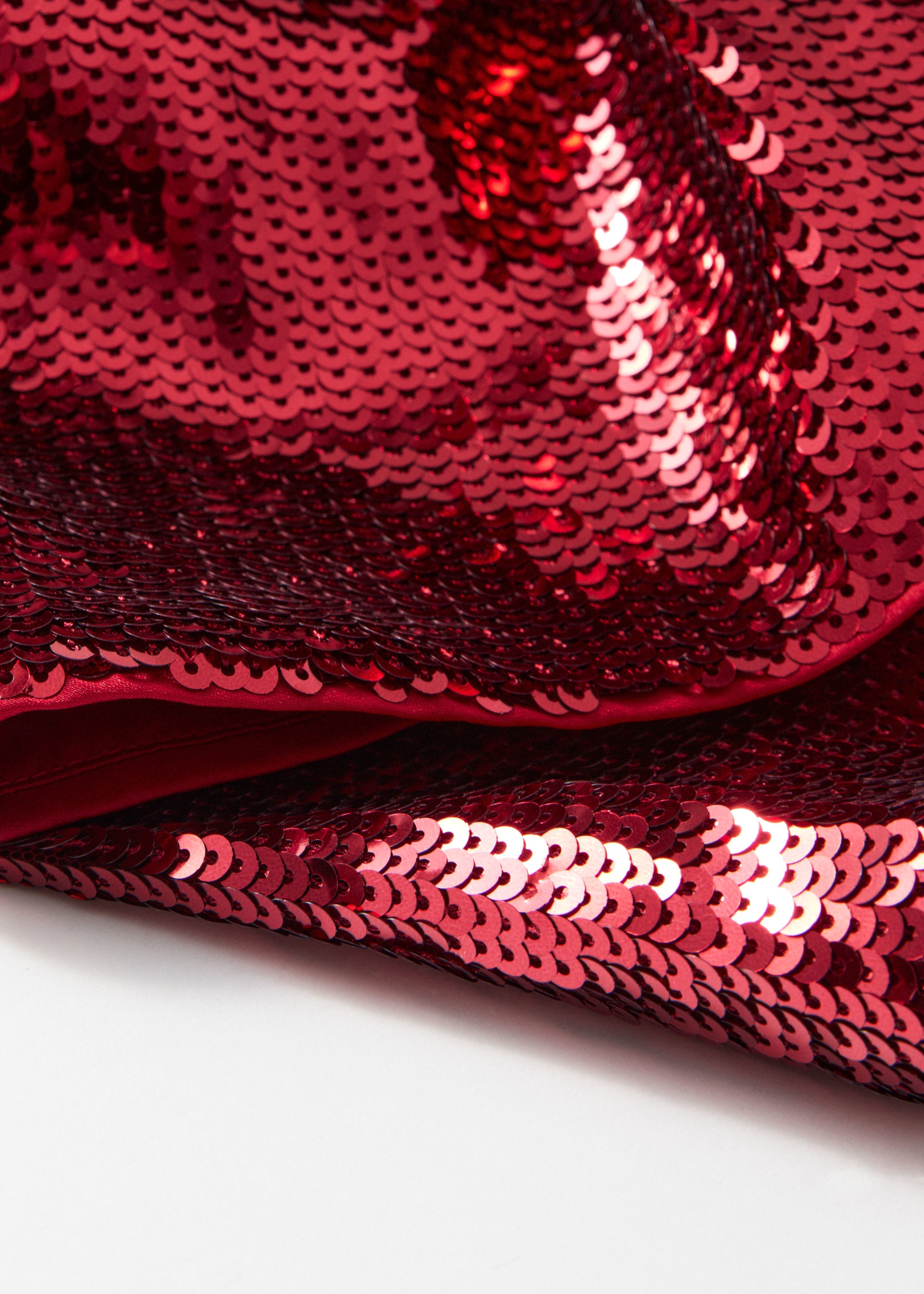 Robe À Sequins Dress X Harrison - Rouge