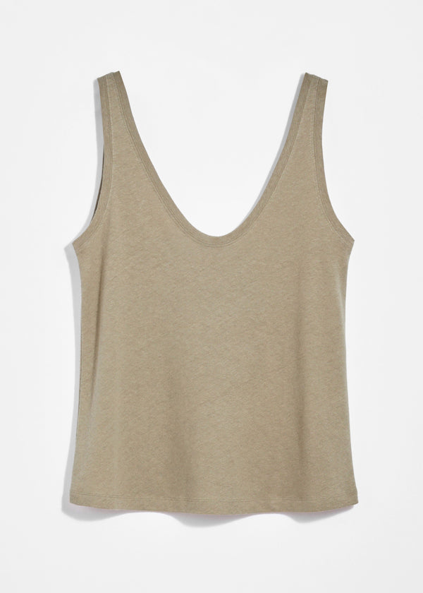 Débardeur En Lin Top Pa Dino - Beige