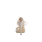 Sandales - Manolo Blahnik Plumena 090 Satin - Beige