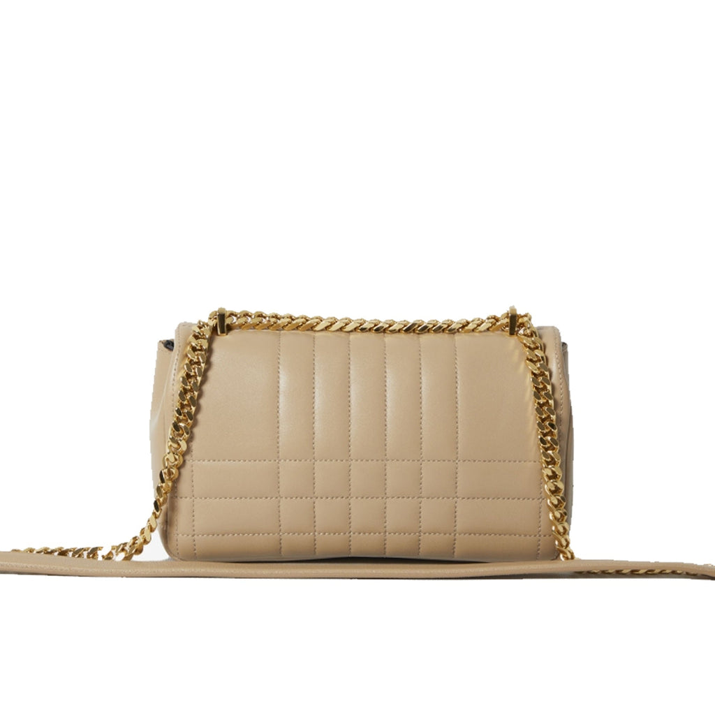 Burberry Lola Bag - Beige - Femme