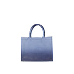 Dior - Cabas Christian Leather Medium Book - Femme - Blue