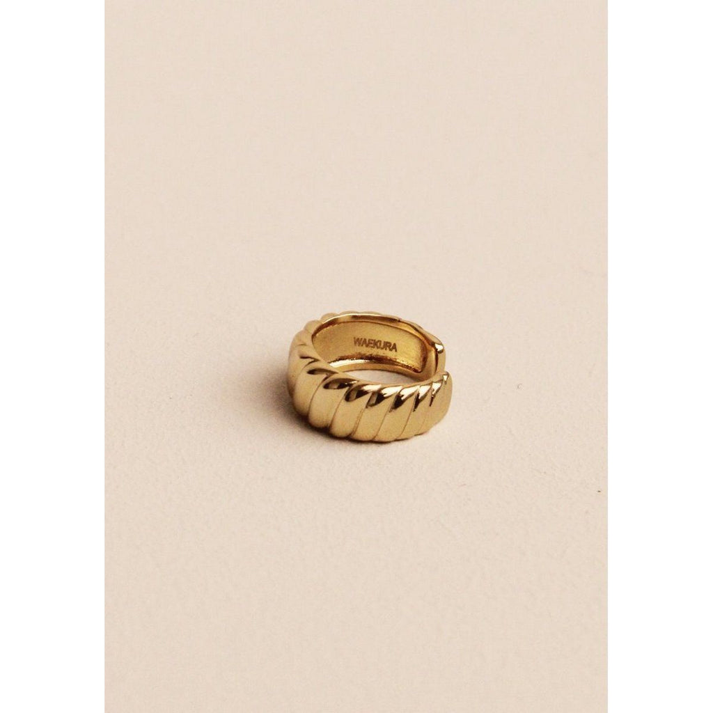 Earcuff Joan Or Jaune - Boucles D’Oreilles - Waekura - The Bradery