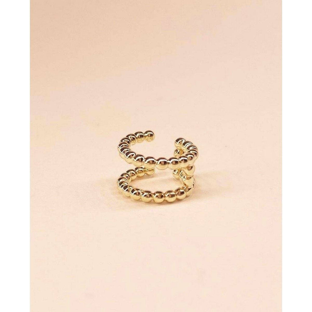Earcuff Samara Or Jaune - Boucles D’Oreilles - Waekura - The Bradery