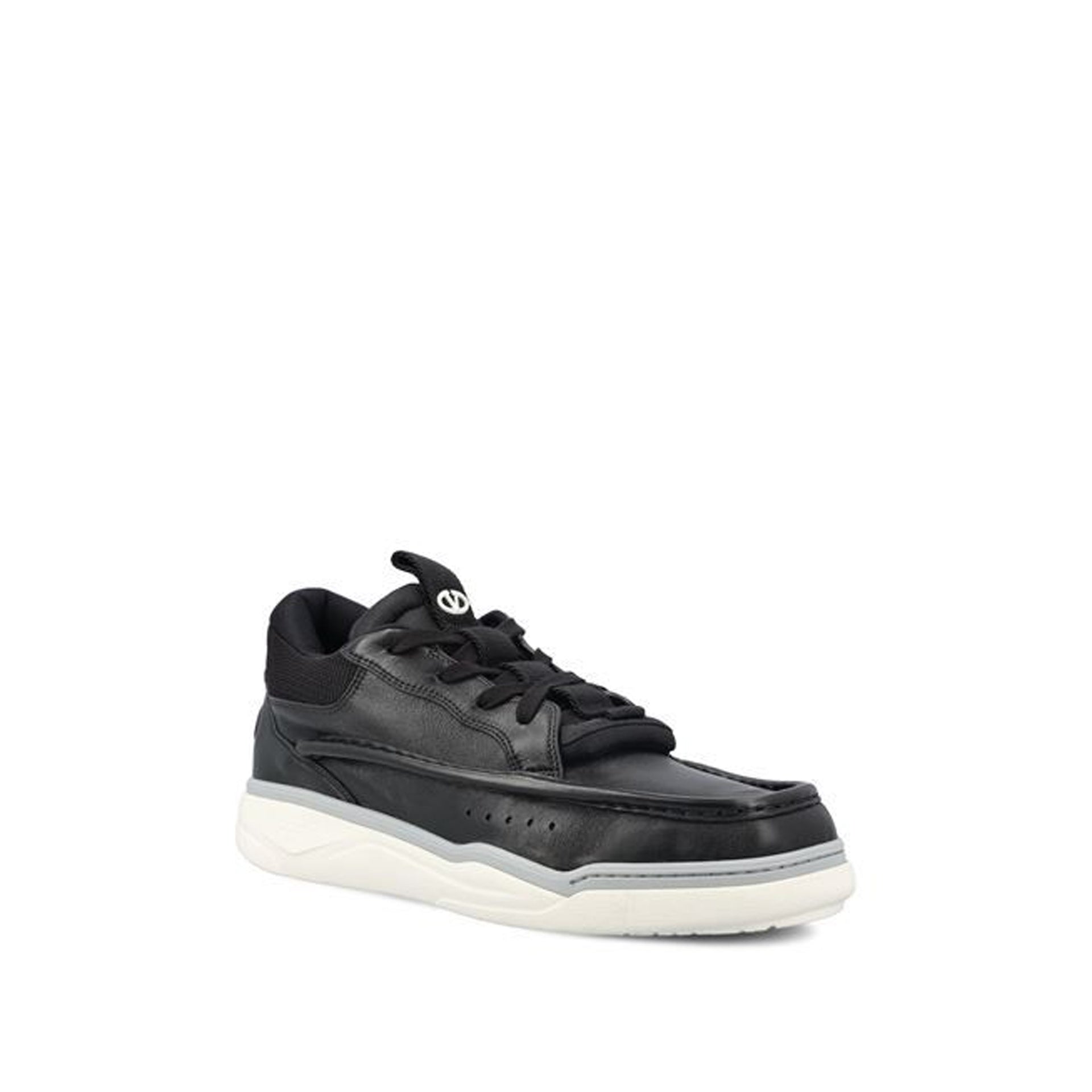 Baskets Valentino Garavani 'Hybrid Rainboot' Leather - Black - Homme