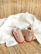 Les Boots Fourrées - Coloris Vieux Rose